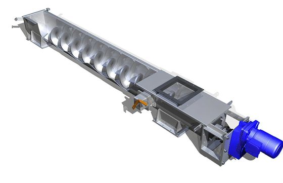 Alimentação em espiral livre de obstruções para carregador de espiral flexível de tipo XLS